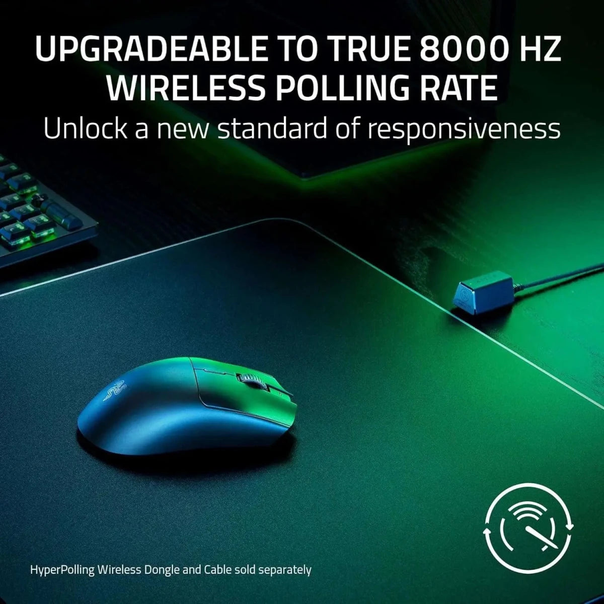 Razer Viper V3 HyperSpeed Wireless Esports Gaming Mouse 82g - Black - OPCbleu