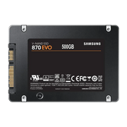 SSD interne Samsung 870 EVO 500 Go SATA III 2,5 po — 2,5 po