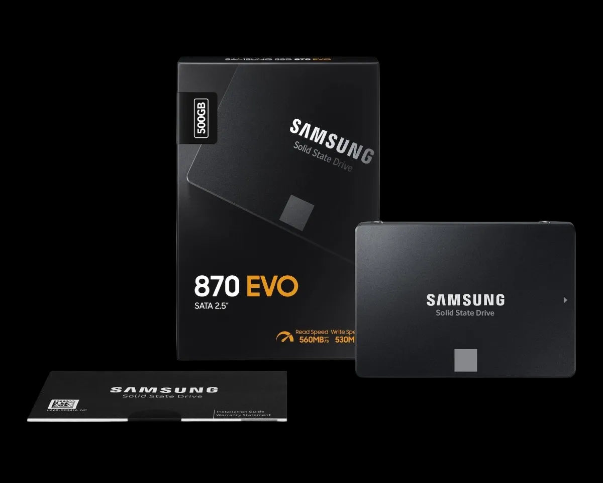 Samsung 870 EVO 500GB SATA III 2.5 Inch Internal SSD Samsung