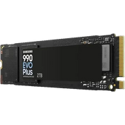 Samsung 990 EVO Plus 2TB NVMe M.2 SSD MZ-V9S2T0B/AM angled product view