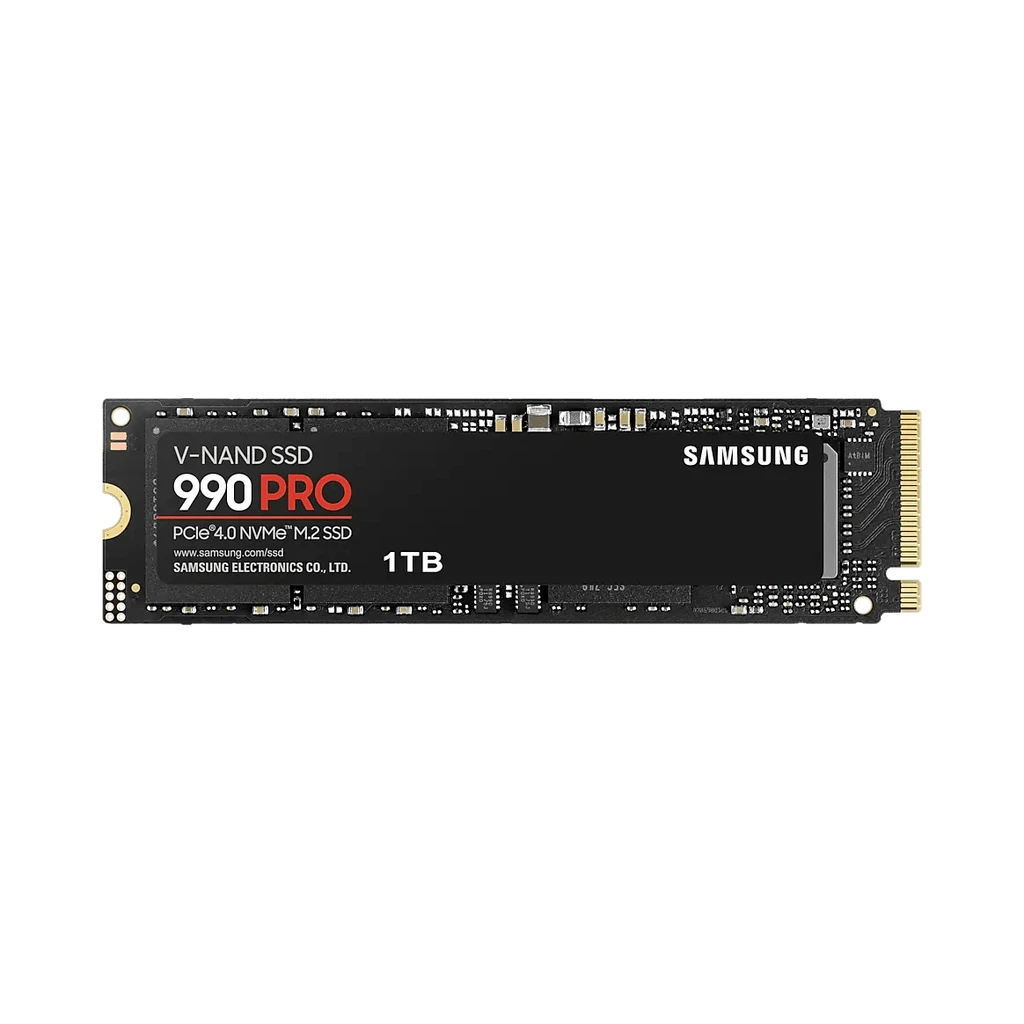 Samsung 990 PRO 1TB PCIe 4.0 NVMe M.2 Internal SSD
