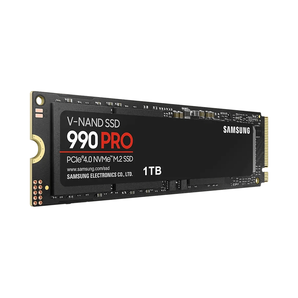 Samsung 990 PRO 1TB PCIe 4.0 NVMe M.2 Internal SSD