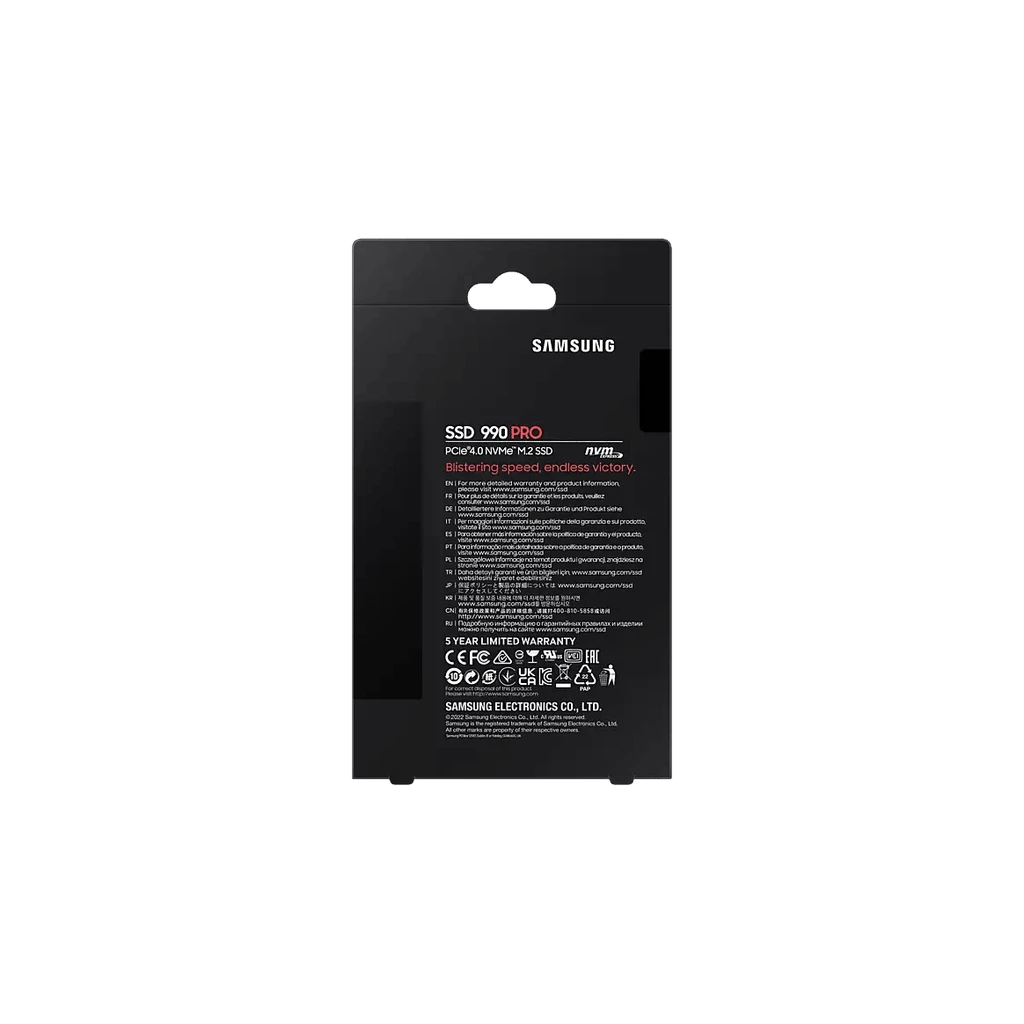 Samsung 990 PRO 1TB PCIe 4.0 NVMe M.2 Internal SSD