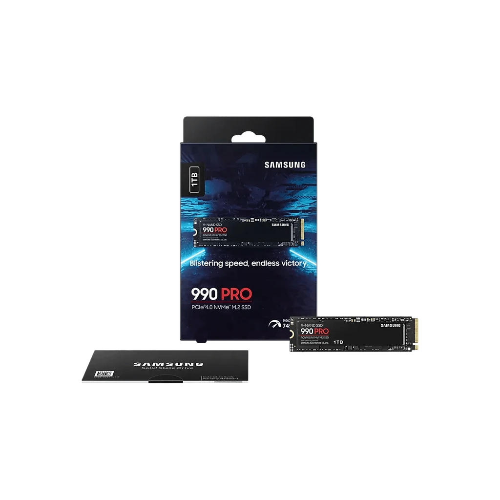 Samsung 990 PRO 1TB PCIe 4.0 NVMe M.2 Internal SSD