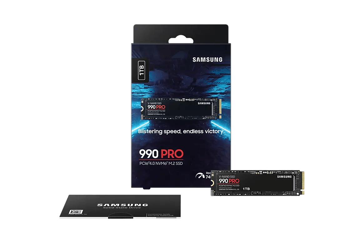 Samsung 990 PRO 1TB PCIe 4.0 NVMe M.2 Internal SSD - OPCbleu