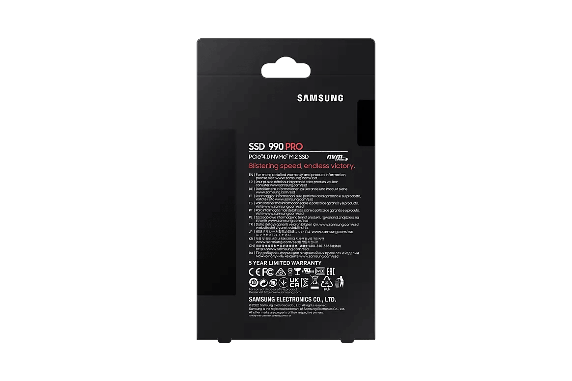 Samsung 990 PRO 1TB PCIe 4.0 NVMe M.2 Internal SSD - OPCbleu