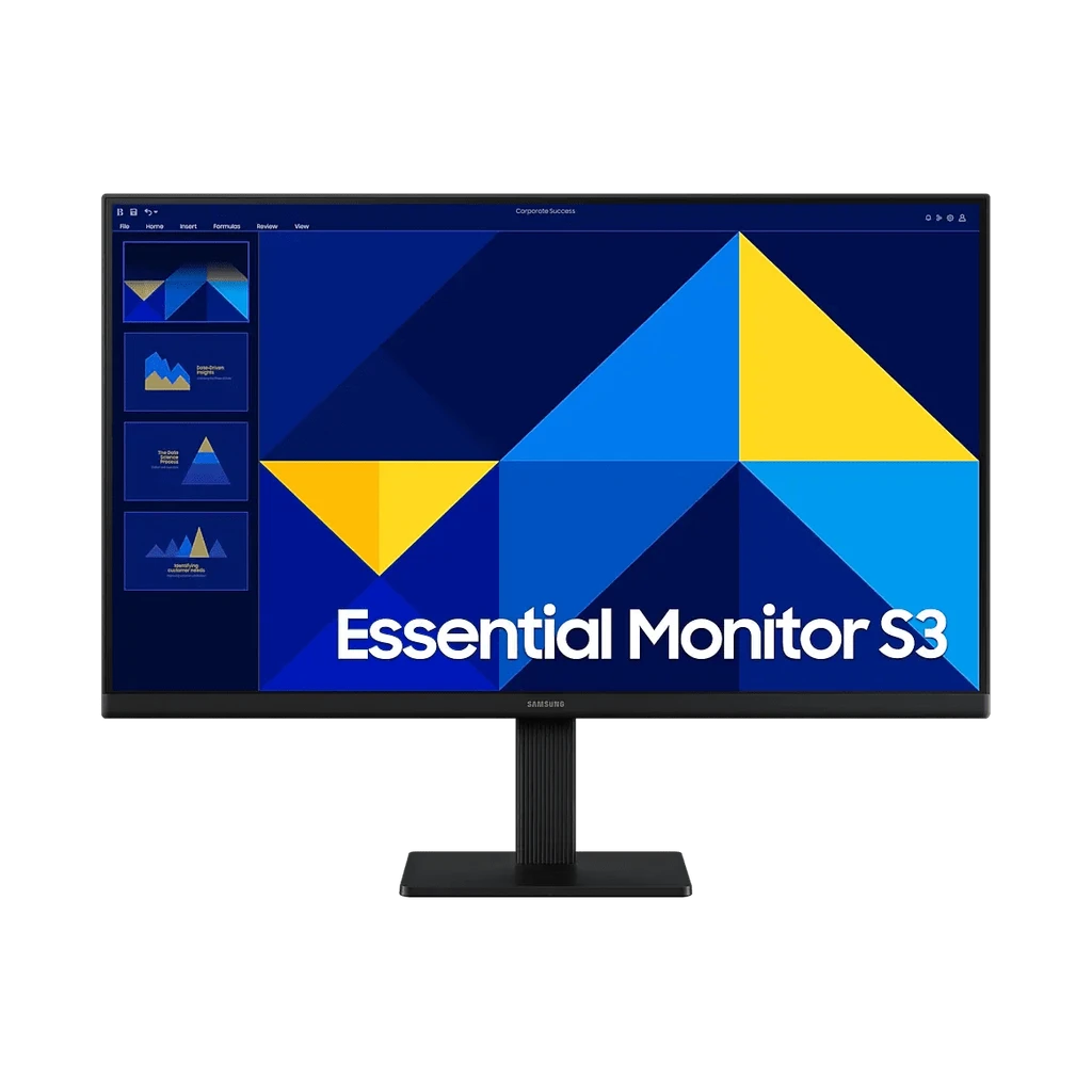 Moniteur Samsung Essential S3 S30GD 24 po FHD 100 Hz IPS — dalle IPS; FHD; 100 Hz