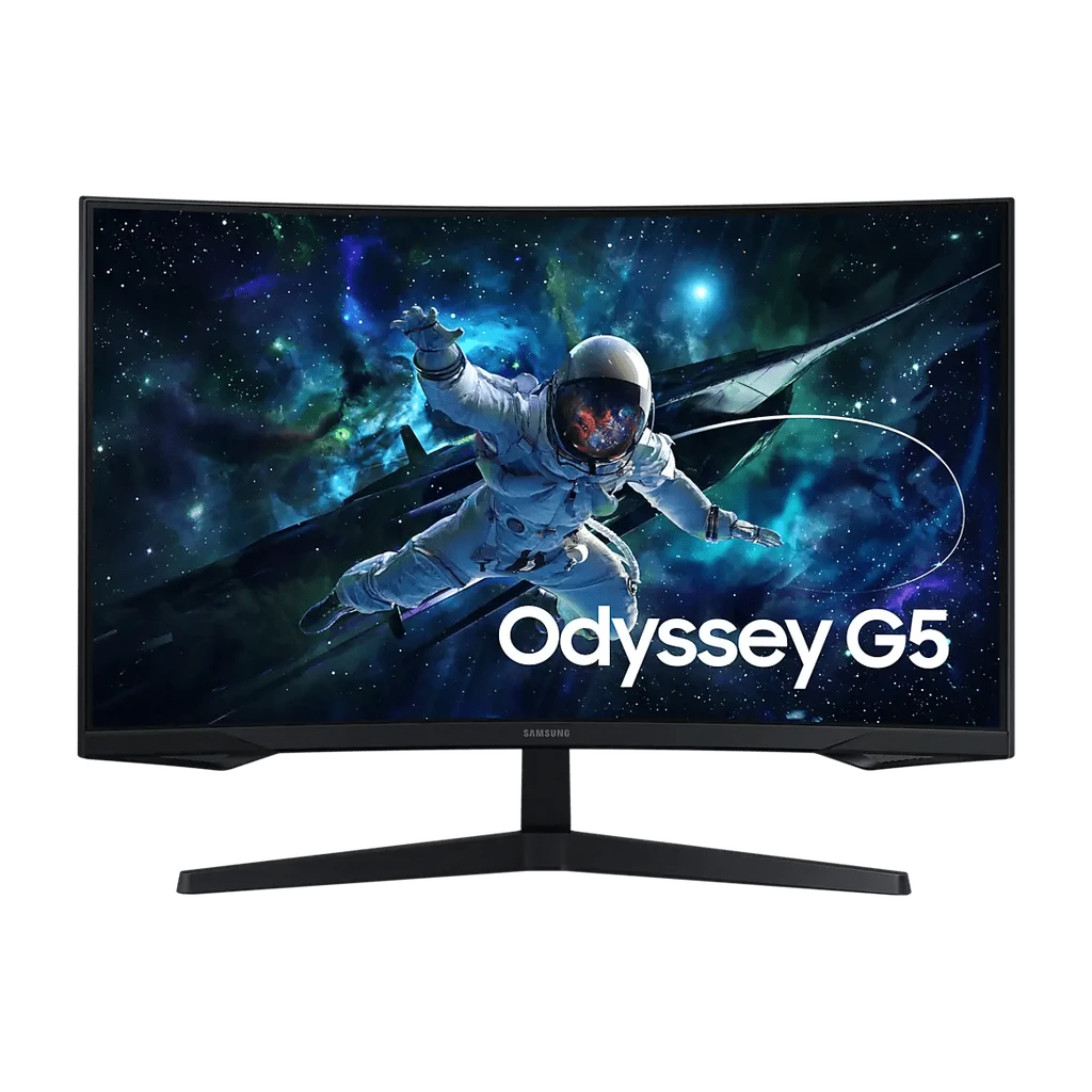 moniteur gaming incurvé Samsung Odyssey G5 32 po QHD 165 Hz — écran incurvé; QHD; 165 Hz