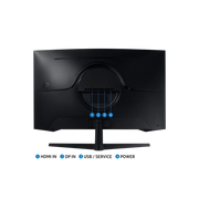 Moniteur gaming incurvé Samsung Odyssey G5 32 po QHD 165 Hz - vue 9