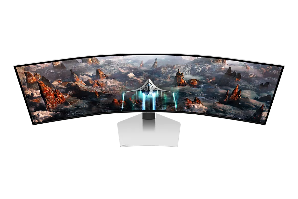 Samsung Odyssey OLED G9 G93SC 49-Inch Dual QHD 240Hz Curved Gaming Monitor LS49CG932SNXZA