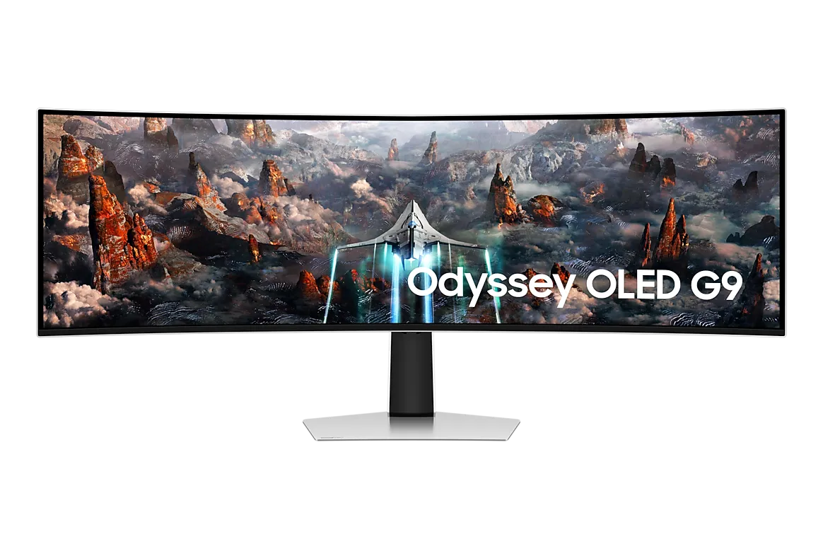 Samsung Odyssey OLED G9 G93SC 49-Inch Dual QHD 240Hz Curved Gaming Monitor LS49CG932SNXZA