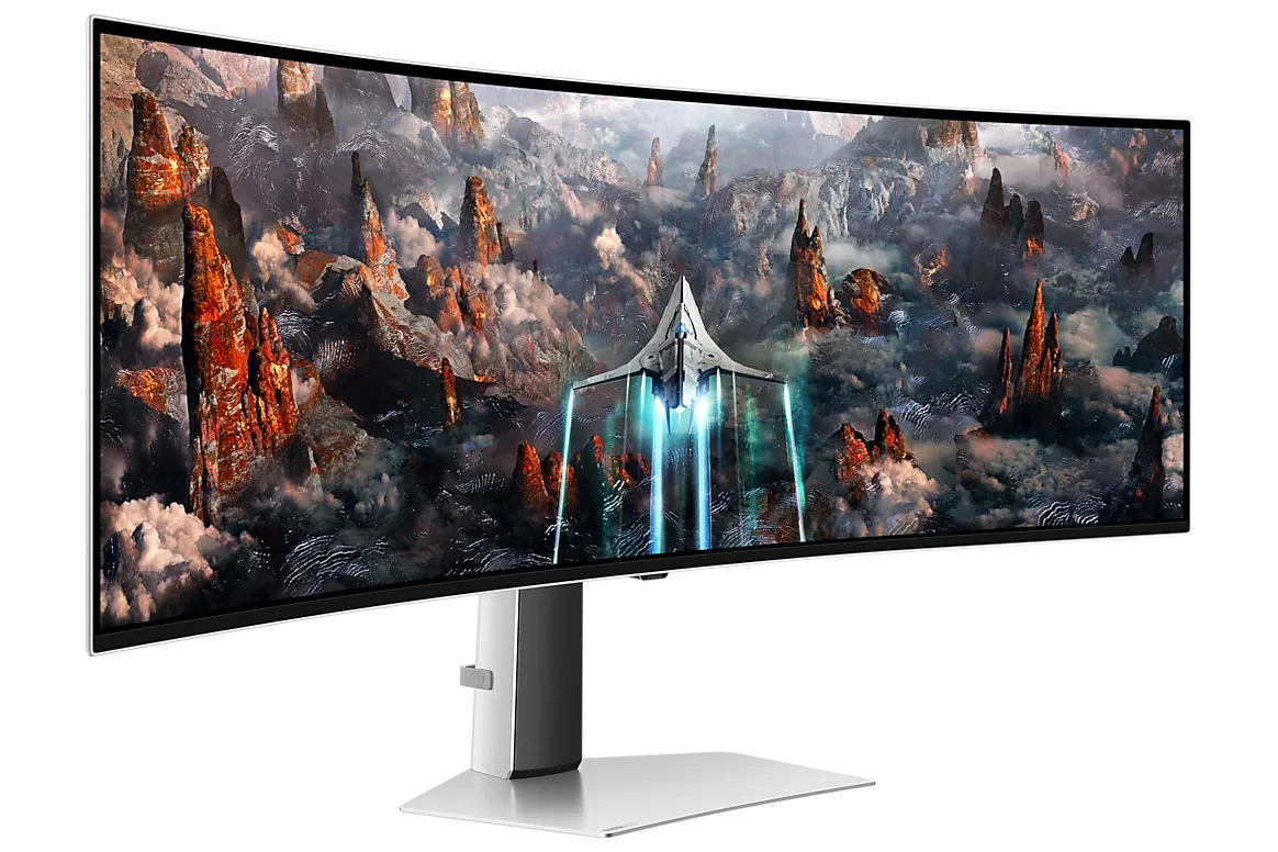Samsung Odyssey OLED G9 G93SC 49-Inch Dual QHD 240Hz Curved Gaming Monitor LS49CG932SNXZA