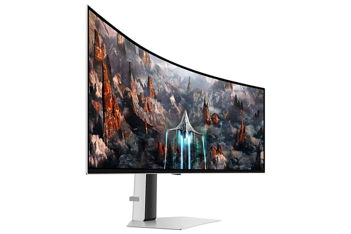 Samsung Odyssey OLED G9 G93SC 49-Inch Dual QHD 240Hz Curved Gaming Monitor LS49CG932SNXZA